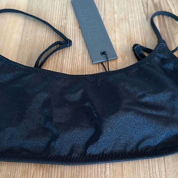 TRIANGL TOP ONLY MICA EBONY BLACK NO BAG NEW WITH TAGS - Picture 5 of 6